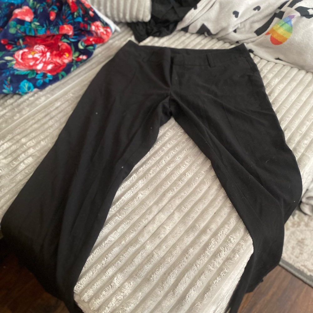 AB Studio Black Casual Bottoms